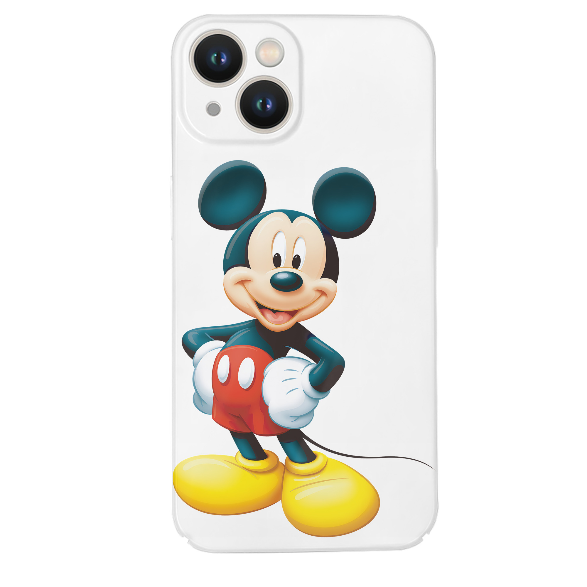 （画像用） ミッキーマウス Mickey Mouse 【iPhone 14シリーズ対応】ハードケース